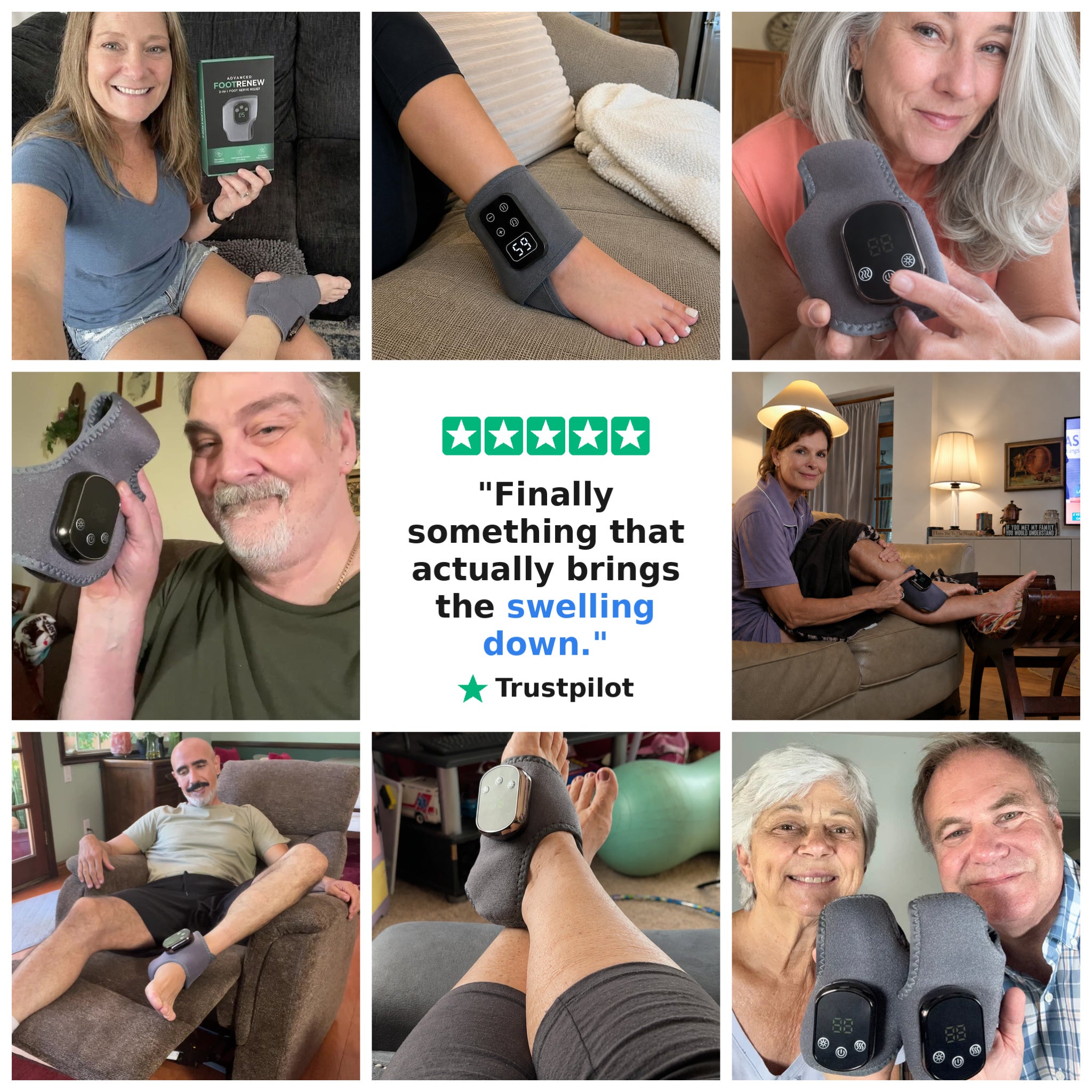 Velafoot™ 3 in 1 Foot & Ankle Massager