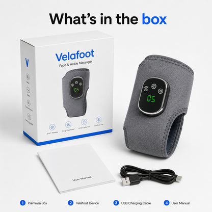 Velafoot™ 3 in 1 Foot & Ankle Massager
