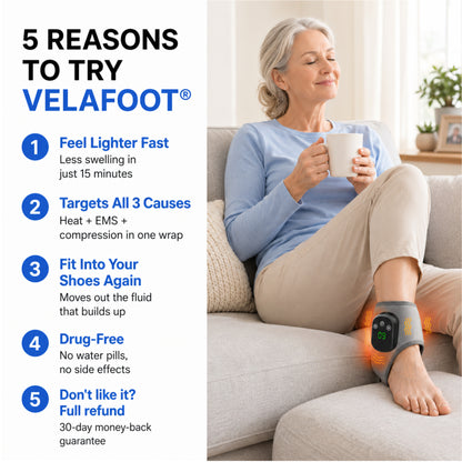 Velafoot™ 3 in 1 Foot & Ankle Massager